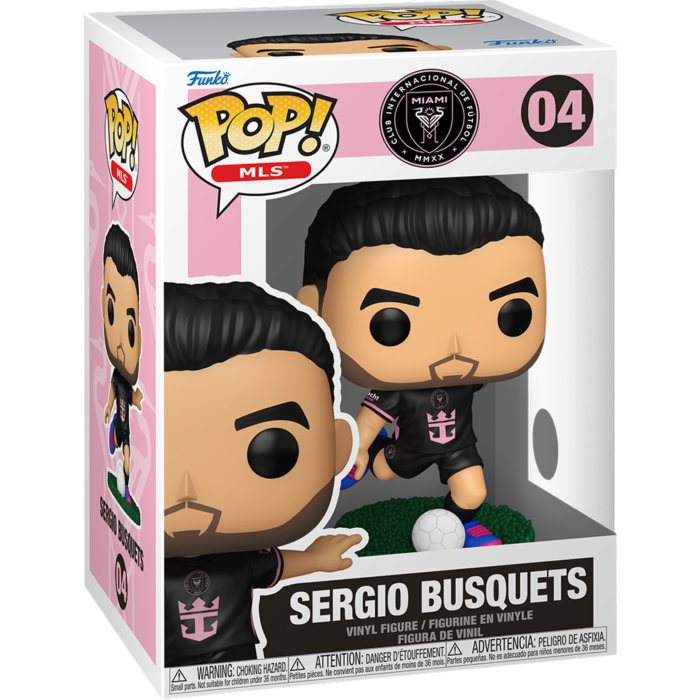 Funko Pop Inter Miami - Sergio Busquets #04