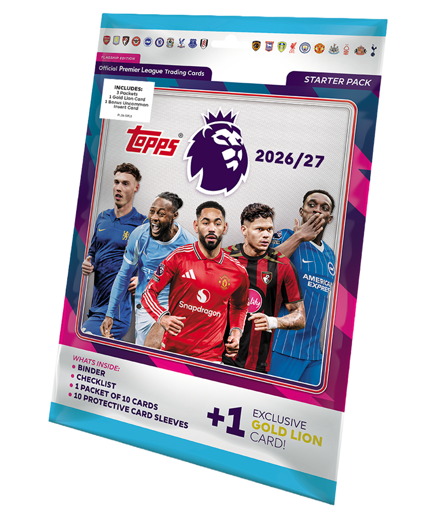 2026/2027 Topps Flagship Premier League Starter Pack Binder