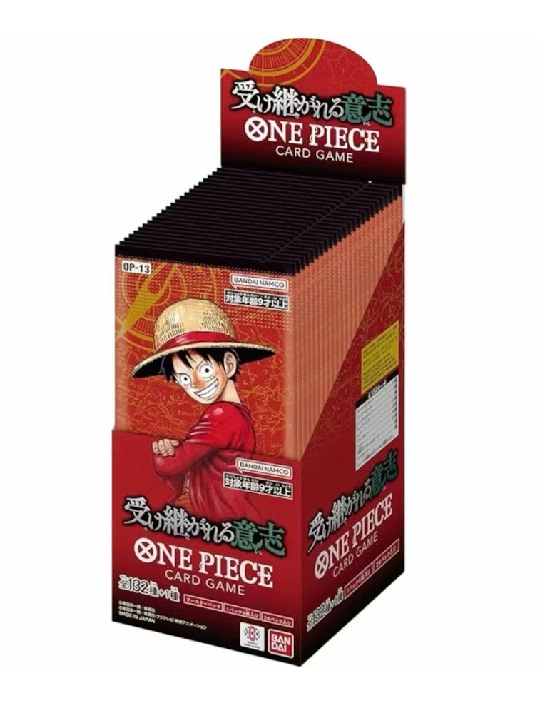 Bandai One Piece Inherited Will (OP-13) Booster Box (Japanse)