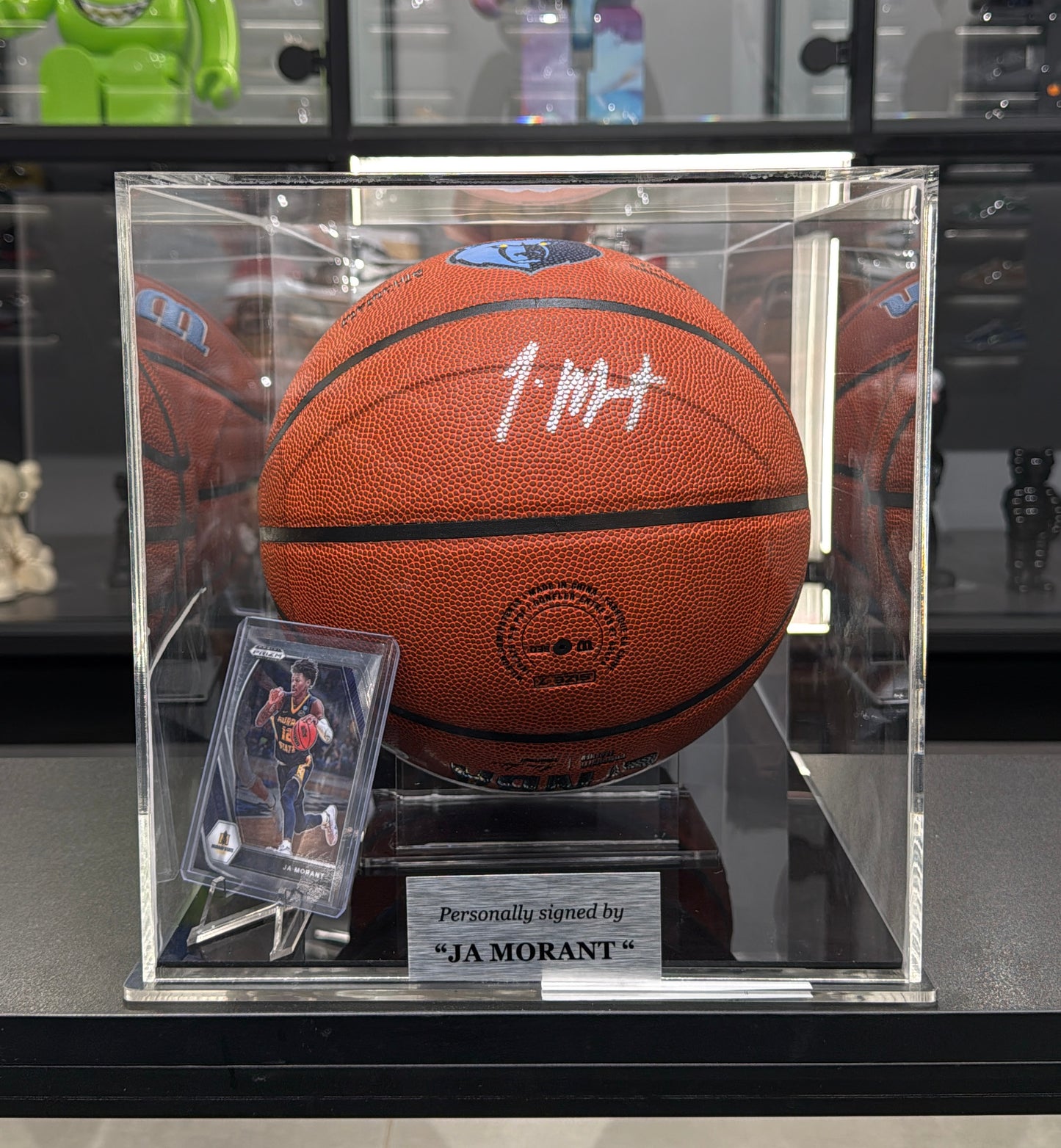 JA Morant Signed Basketball