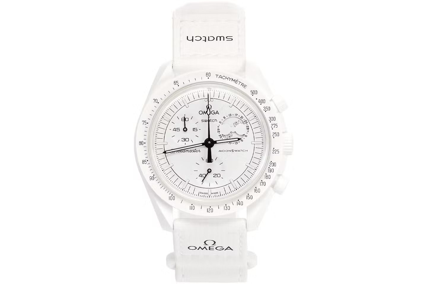 Swatch x Omega Bioceramic Moonswatch Mission To Moonphase Snoopy
SO33W700