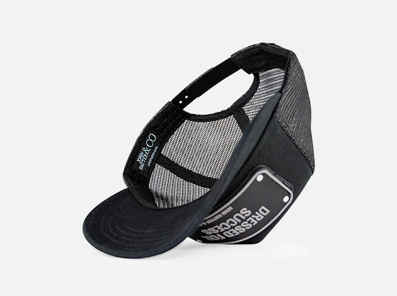 Dressed For Sucess Black John Hatter Co Cap