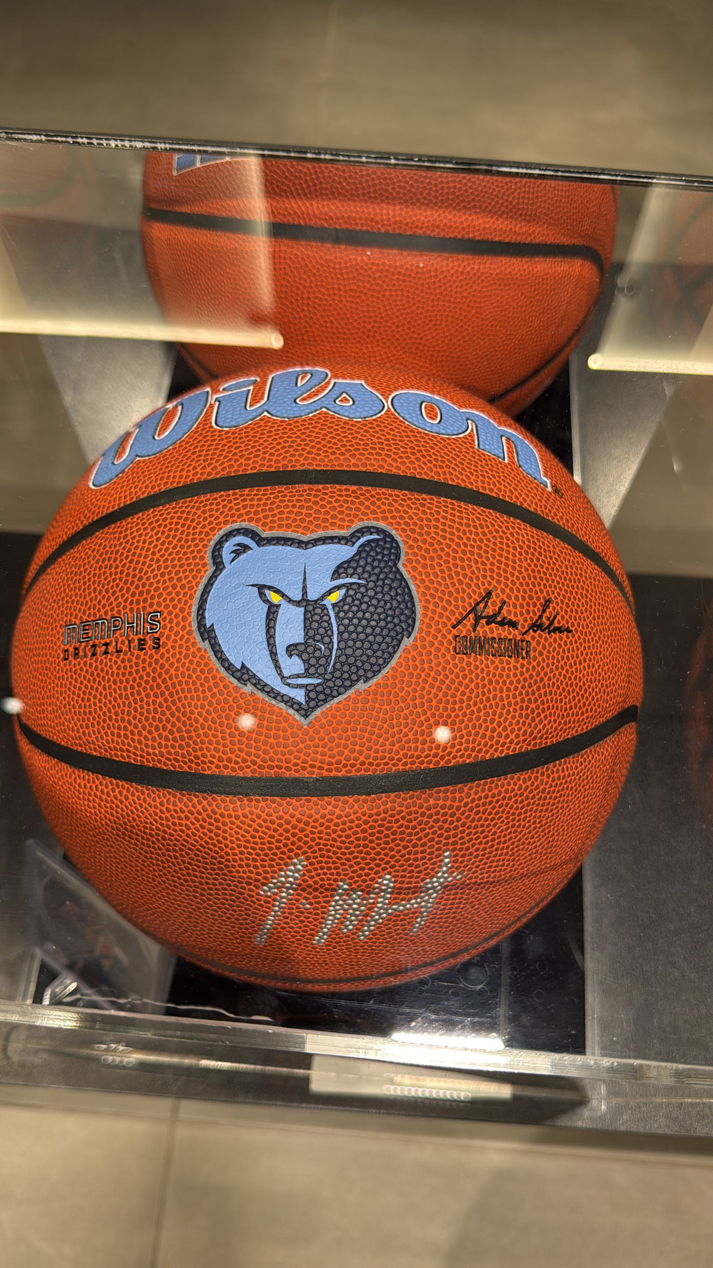 JA Morant Signed Basketball