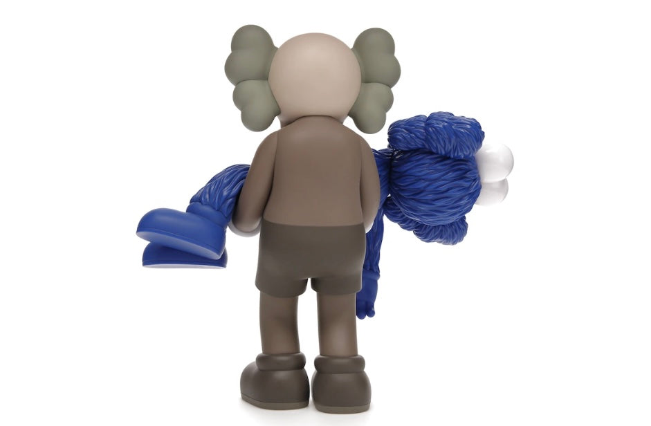 KAWS Gone Vinyl Figure brown