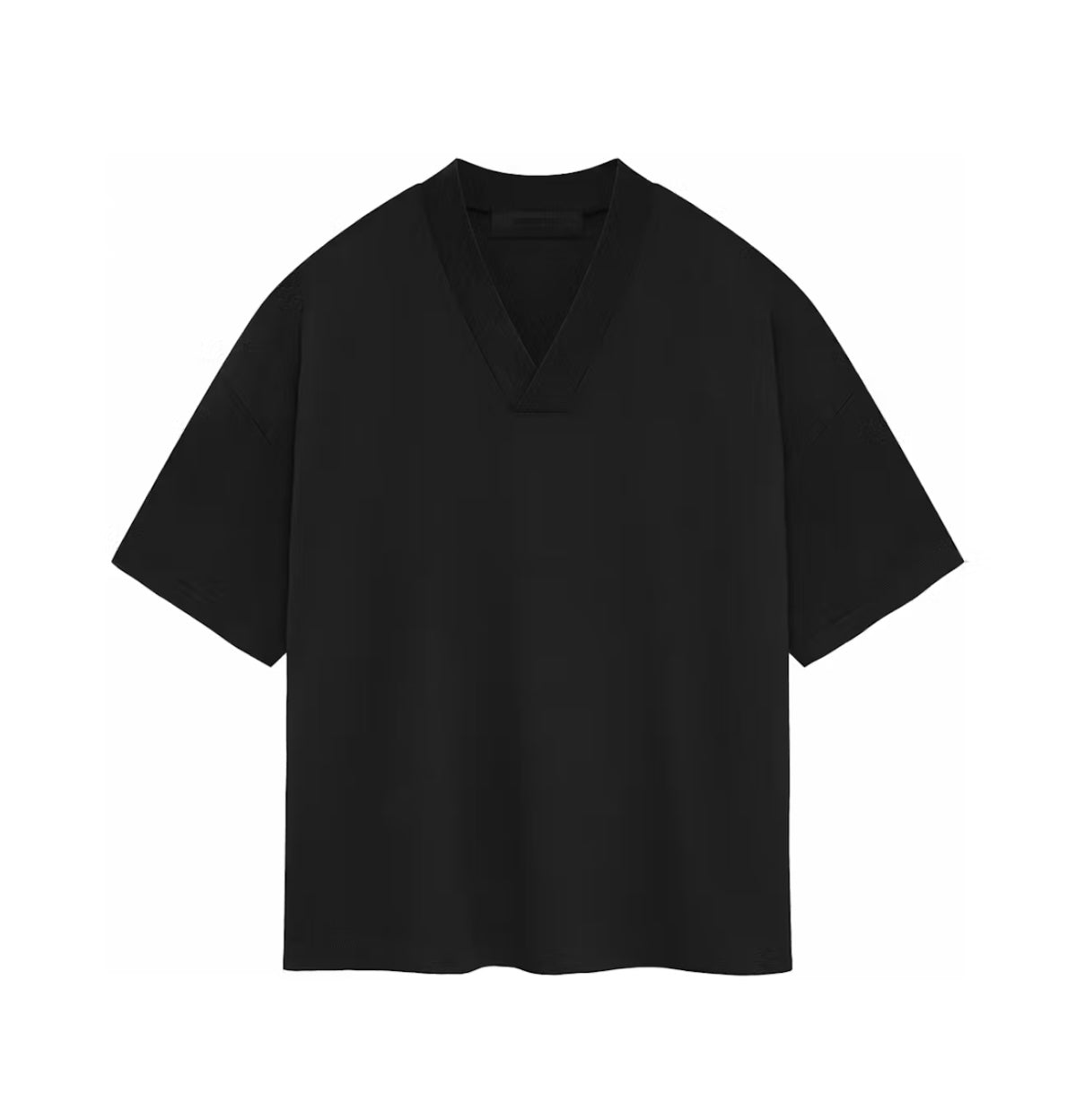 Fear of God Essentials V-Neck Tee Jet Black