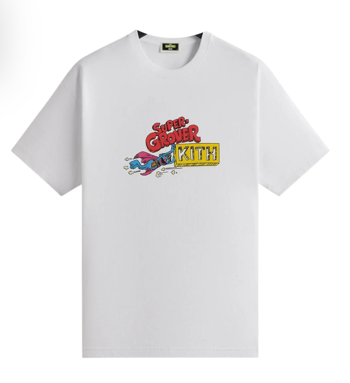 Kith x Sesame Street Super Grover Sketch Tee