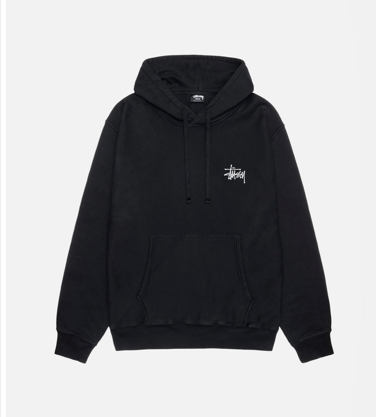 Stussy Basic Black Hoodie