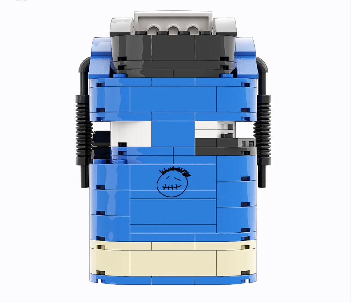 "AJ1 TS x Fragment High" Sneaker Bricks with Mini Figure