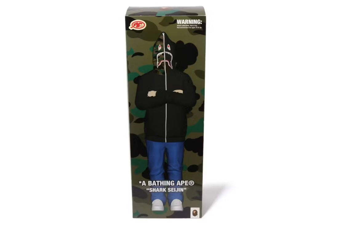 BAPE Shark Figure Black/Camo