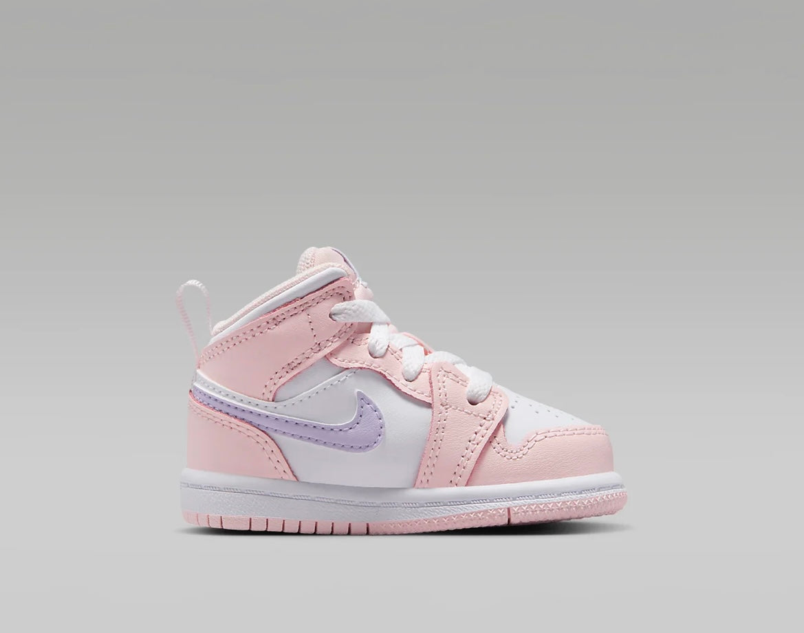 Jordan 1 Mid Pink Wash Violet Frost (TD)