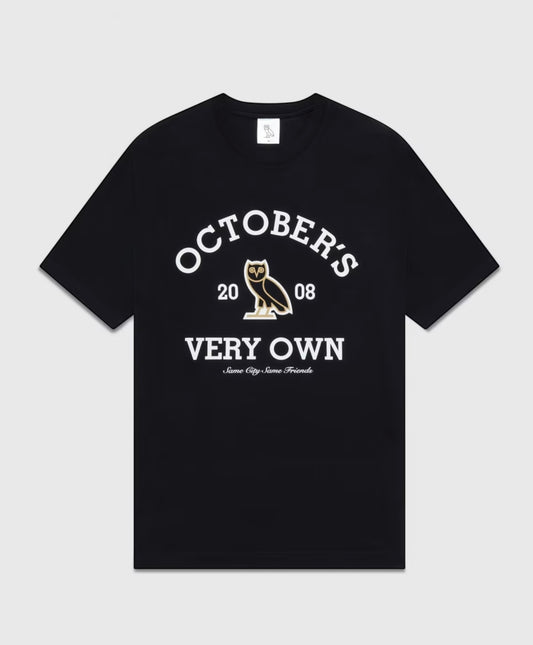 OVO Collegiate Black T-shirt