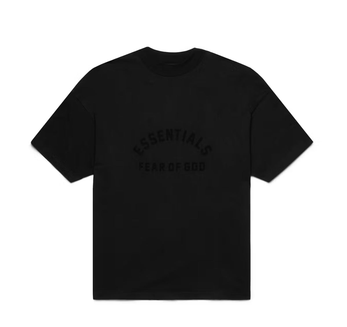 Fear of God Essentials Arch Logo Tee Jet Black