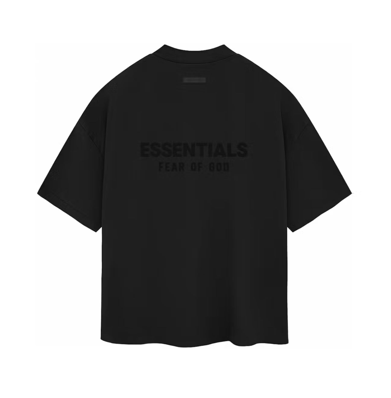 Fear of God Essentials V-Neck Tee Jet Black