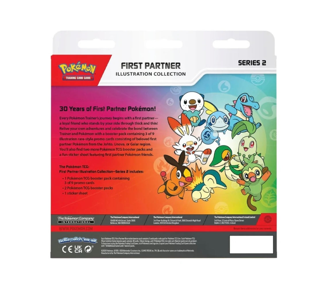 2026 Pokémon Mega Evolution
First Partner Illustration Collection Series 2