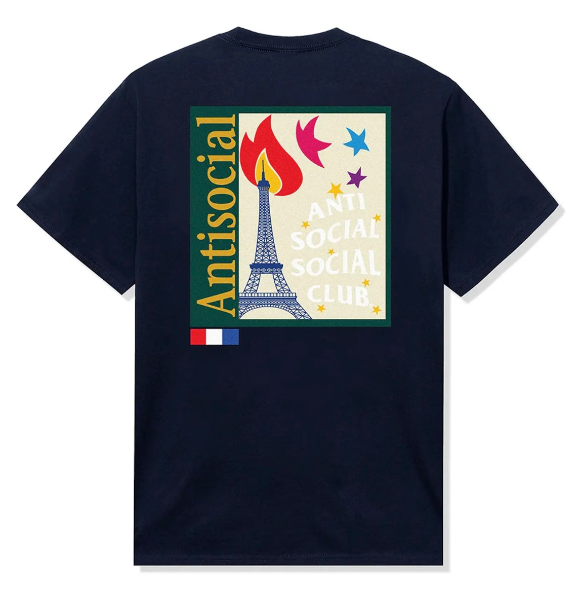 Anti Social Social Club Souvenir Shop Tee Navy