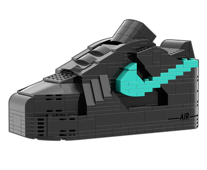"AF1 Low Tiffany & Co" Sneaker Bricks with Mini Figure