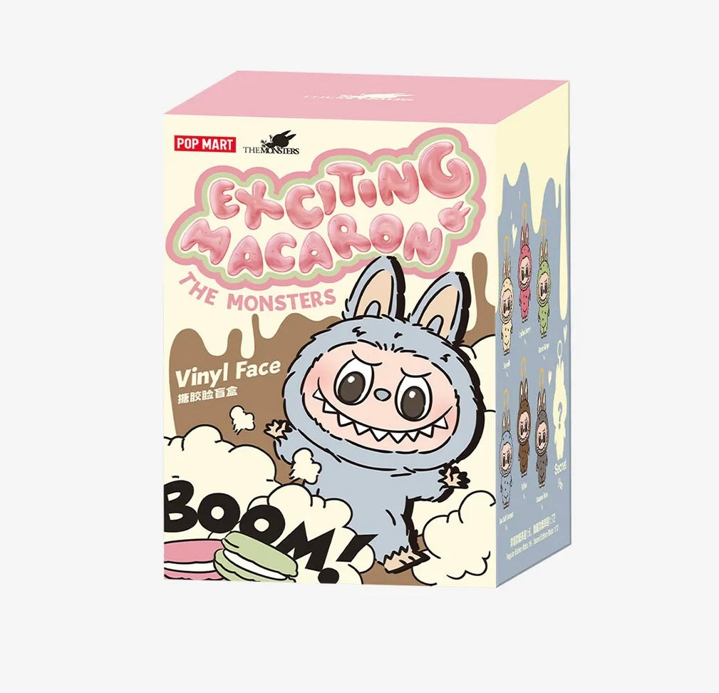 Pop Mart Labubu The Monsters Exciting Macaron
Vinyl Face Sealed box