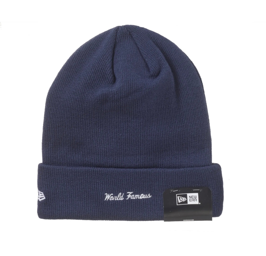 Supreme New Era Box Logo Beanie (FW24) Navy
