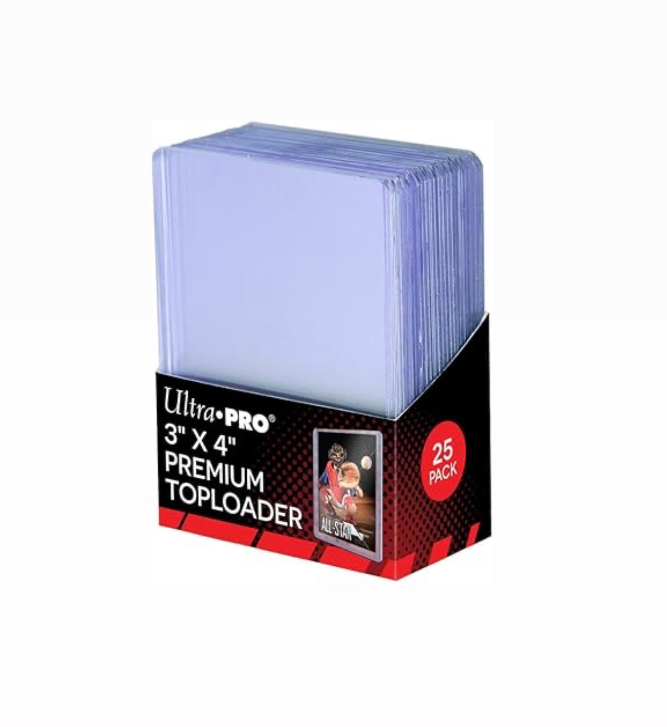 Ultra•PRO® 3" X 4"PREMIUM TOPLOADER