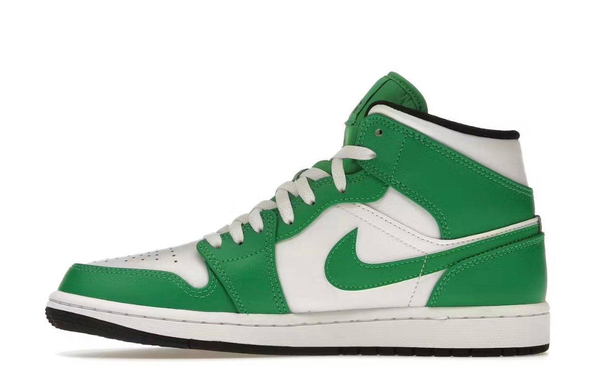 Jordan 1 Mid Lucky Green