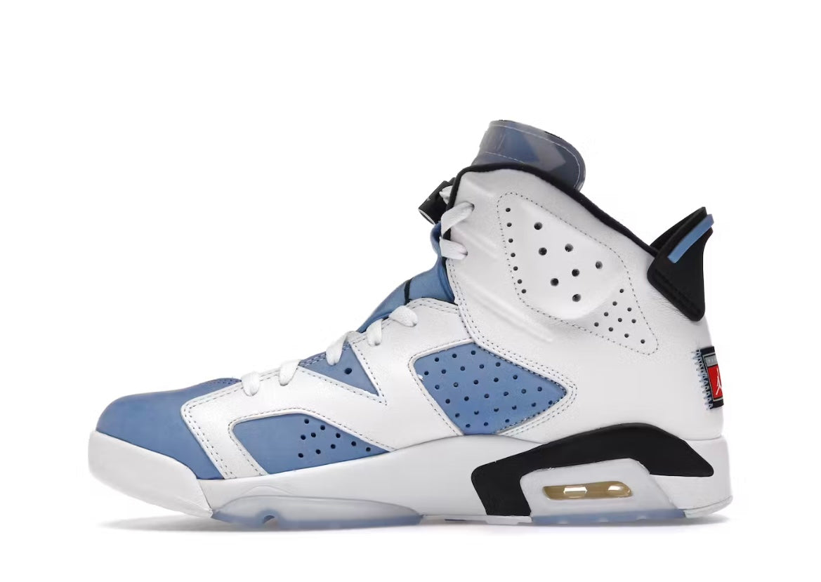 Jordan 6 Retro UNC White