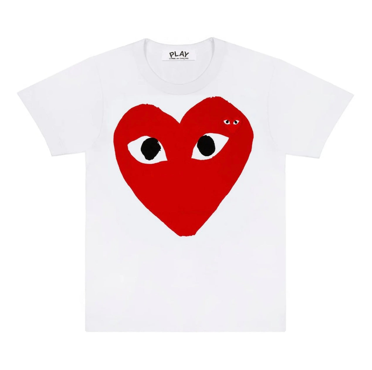Comme des Garcons PLAY Play Red Heart Emblem T-shirt