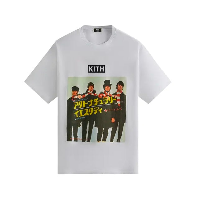 Kith For The Beatles Live From Japan Vintage White Tee