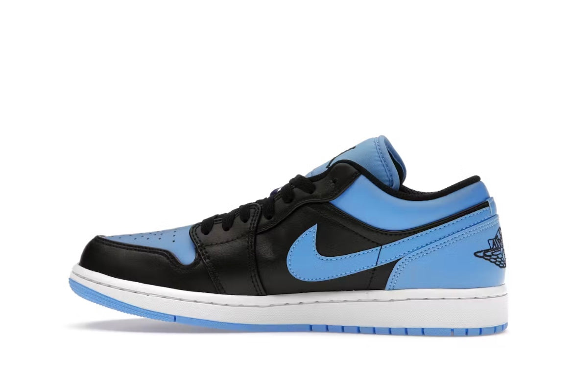 Jordan 1 Low Black University Blue