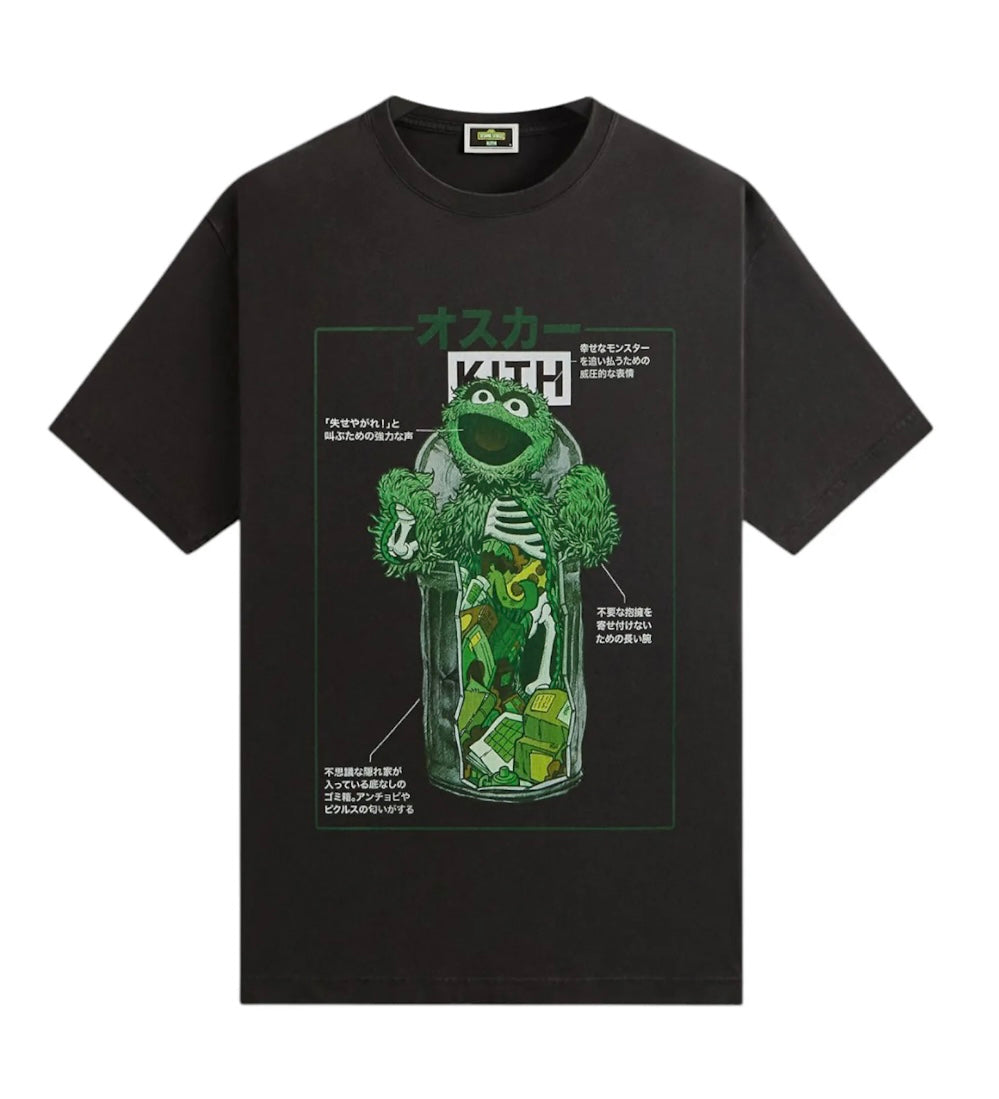 Kith x Sesame Street Oscar The Grouch Vintage Tee