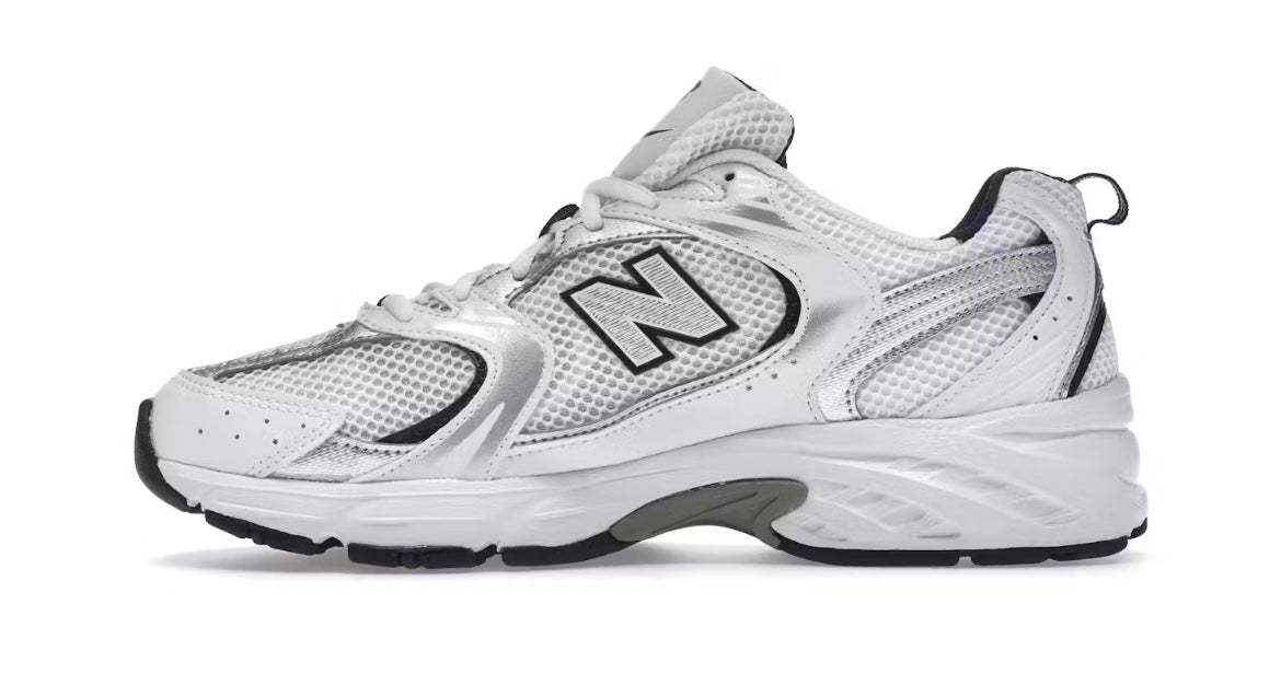 New Balance 530 White Silver Navy