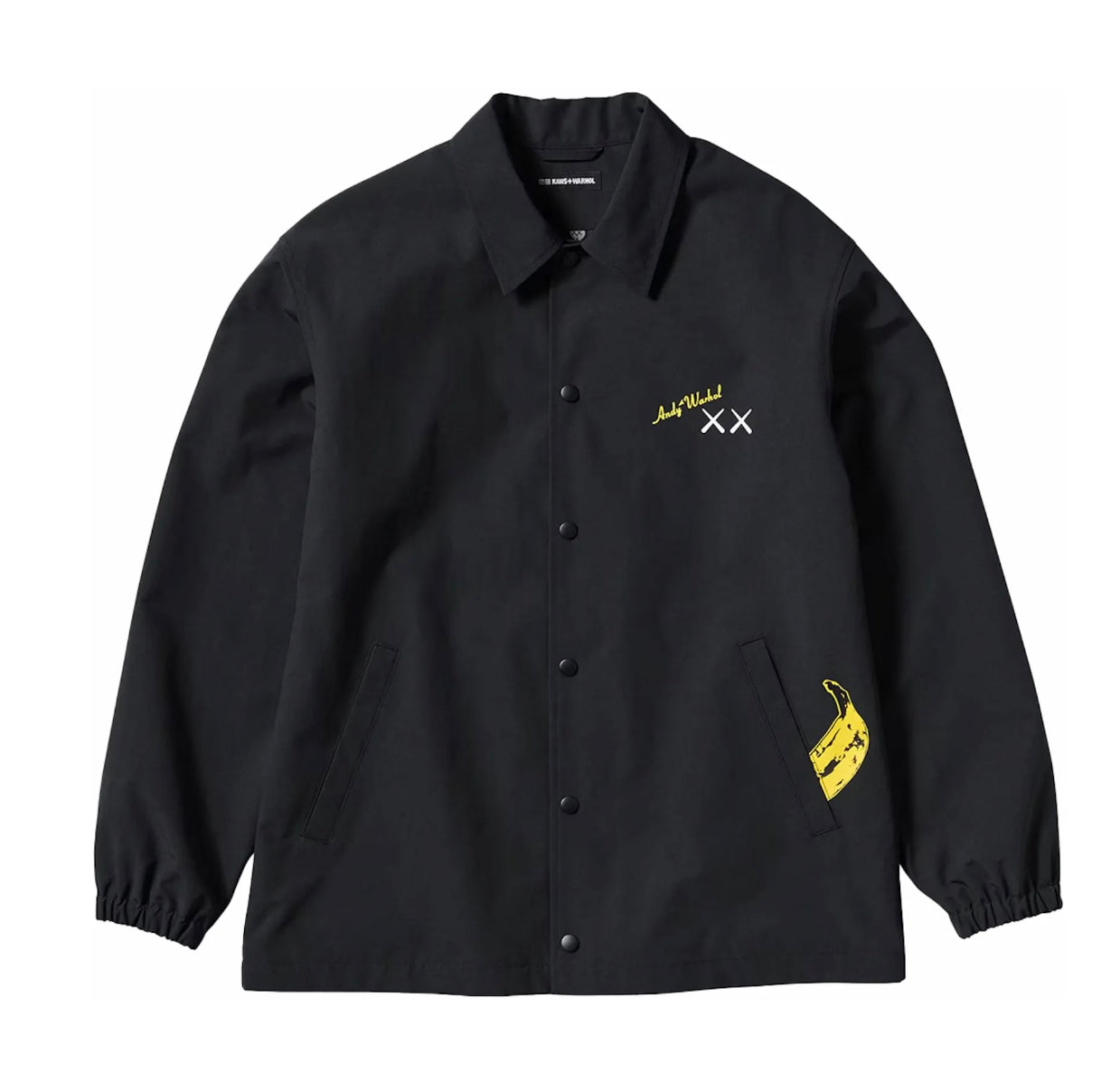 KAWS x Uniqlo Warhol Coach 474138 Jacket Black