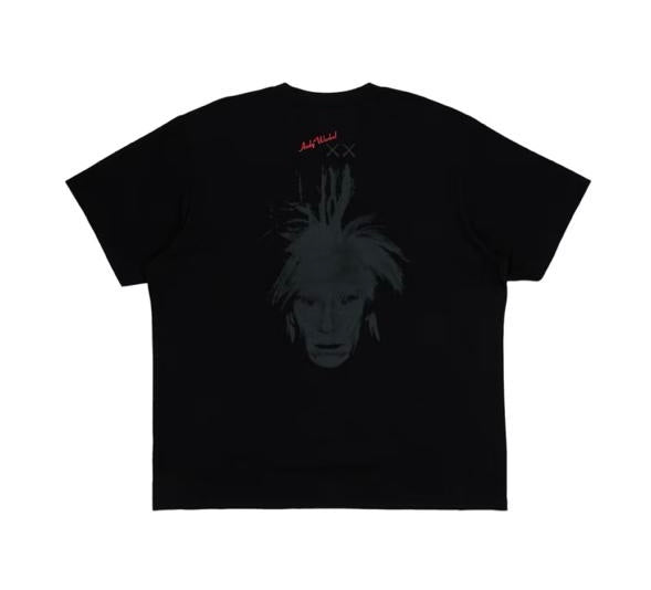 KAWS x Uniqlo Warhol UT Graphic Black T-shirt