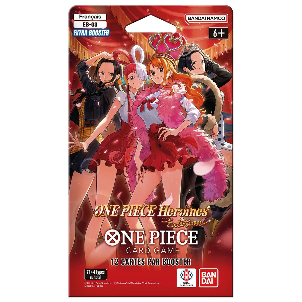 ONE PIECE HEROINES EDITION EB-03 BOOSTER BOX ENGLISH FACTORY SEALED