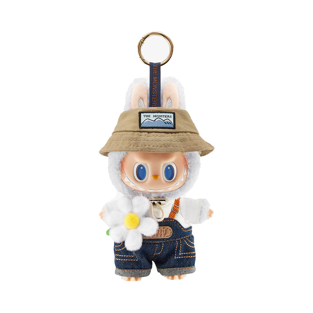 Pop Mart Labubu The Monsters Fall In Wild Vinyl Plush Doll Pendant Keychain
