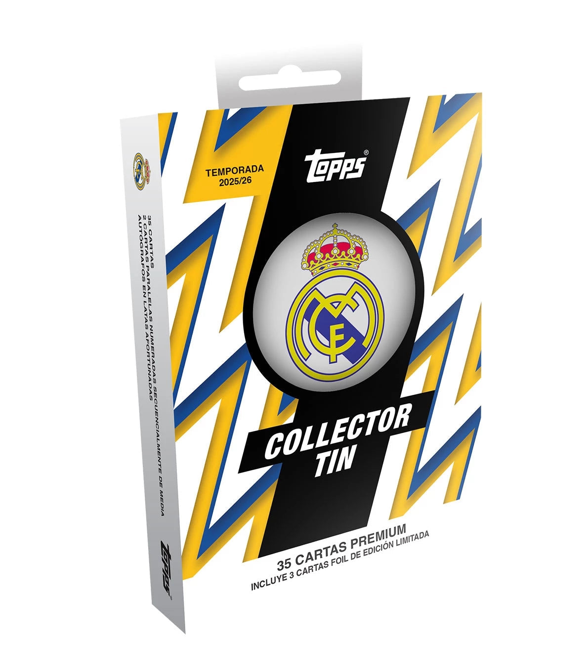 TOPPS 2025/26 Real Madrid Collector Tin - Premium Edition with Autographs