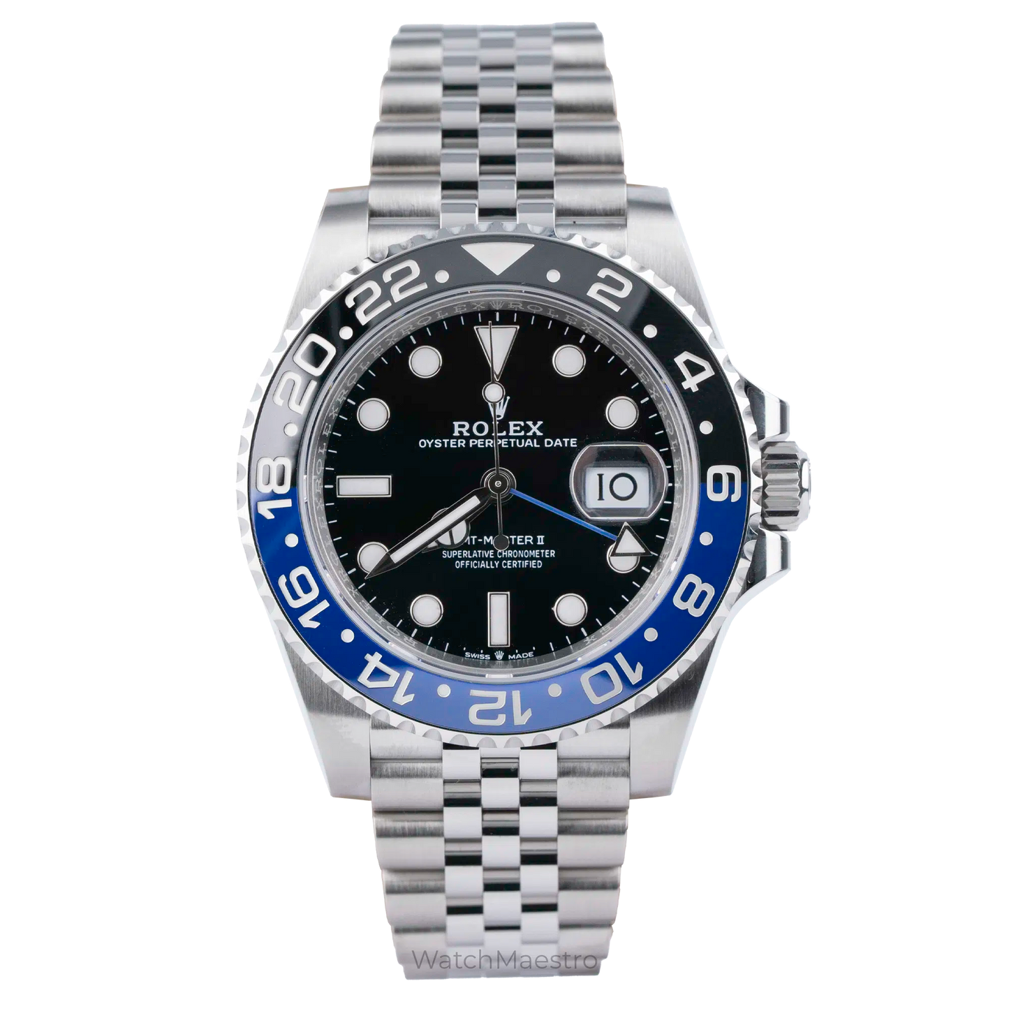Rolex GMT-Master || Batgirl
Oyster Stainless Steel 40 mm