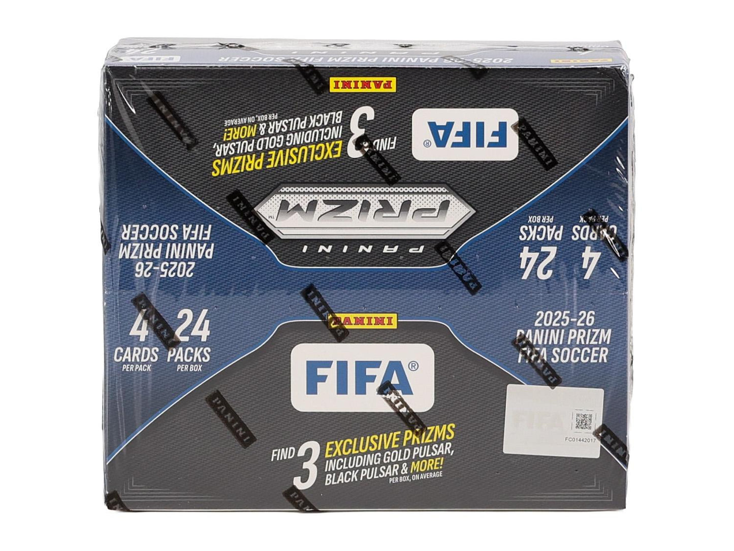 2025-26 Panini Prizm FIFA Soccer Factory Sealed Retail 24 Pack Box