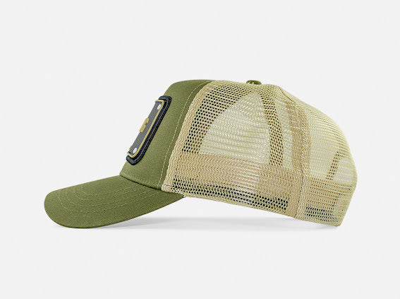 Cash is King Olive Green Rubber Edition John Hatter Co Cap