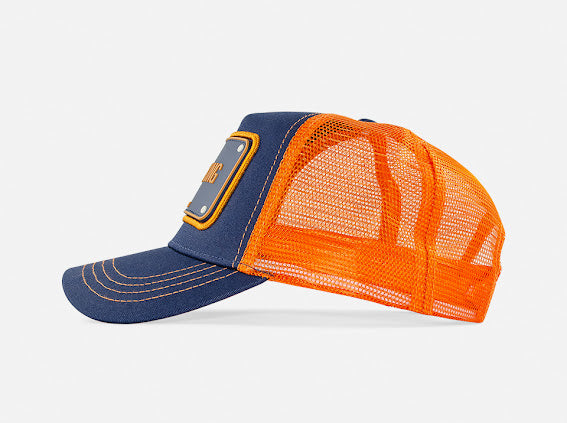 Cash Is King Orange/Navy John Hatter Co Cap