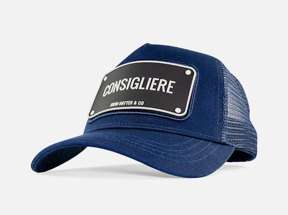 Consigliere Navy Blue John Hatter Co Cap