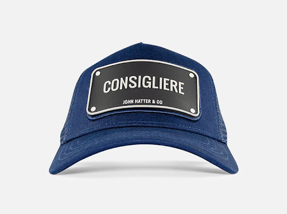 Consigliere Navy Blue John Hatter Co Cap