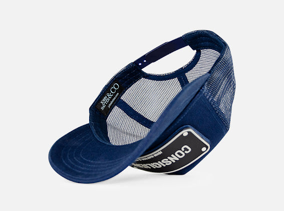 Consigliere Navy Blue John Hatter Co Cap