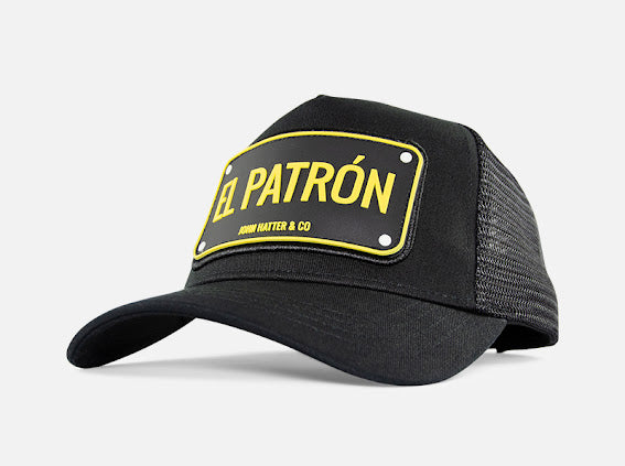El Patrón Black John Hatter Co Cap