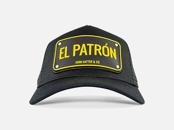 El Patrón Black John Hatter Co Cap