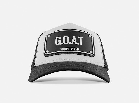 Goat Black/White John Hatter Co Cap