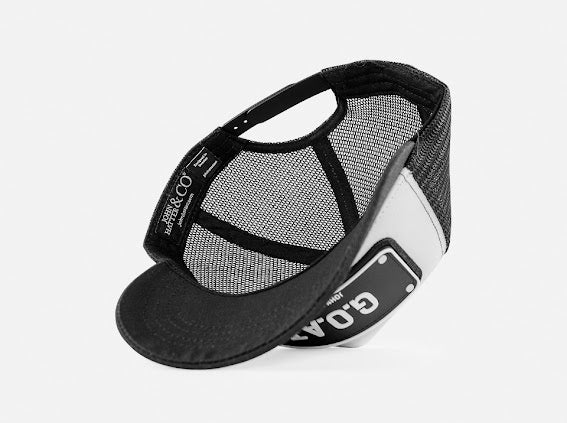 Goat Black/White John Hatter Co Cap