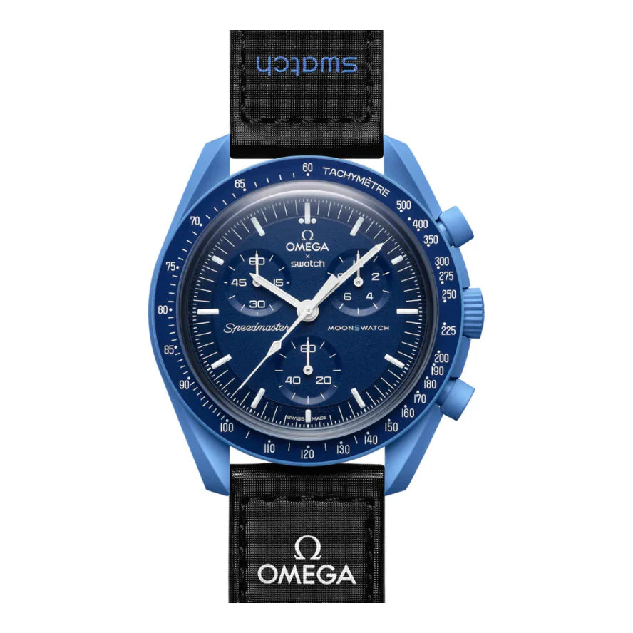 Swatch x Omega Bioceramic Moonswatch Mission to Neptune