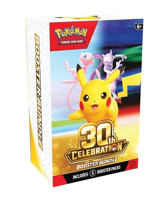 2026 Pokémon Mega Evolution30th Celebration Booster Bundle
