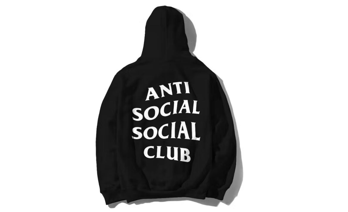 Anti Social Social Club Mind Games Hoodie (SS20) Black