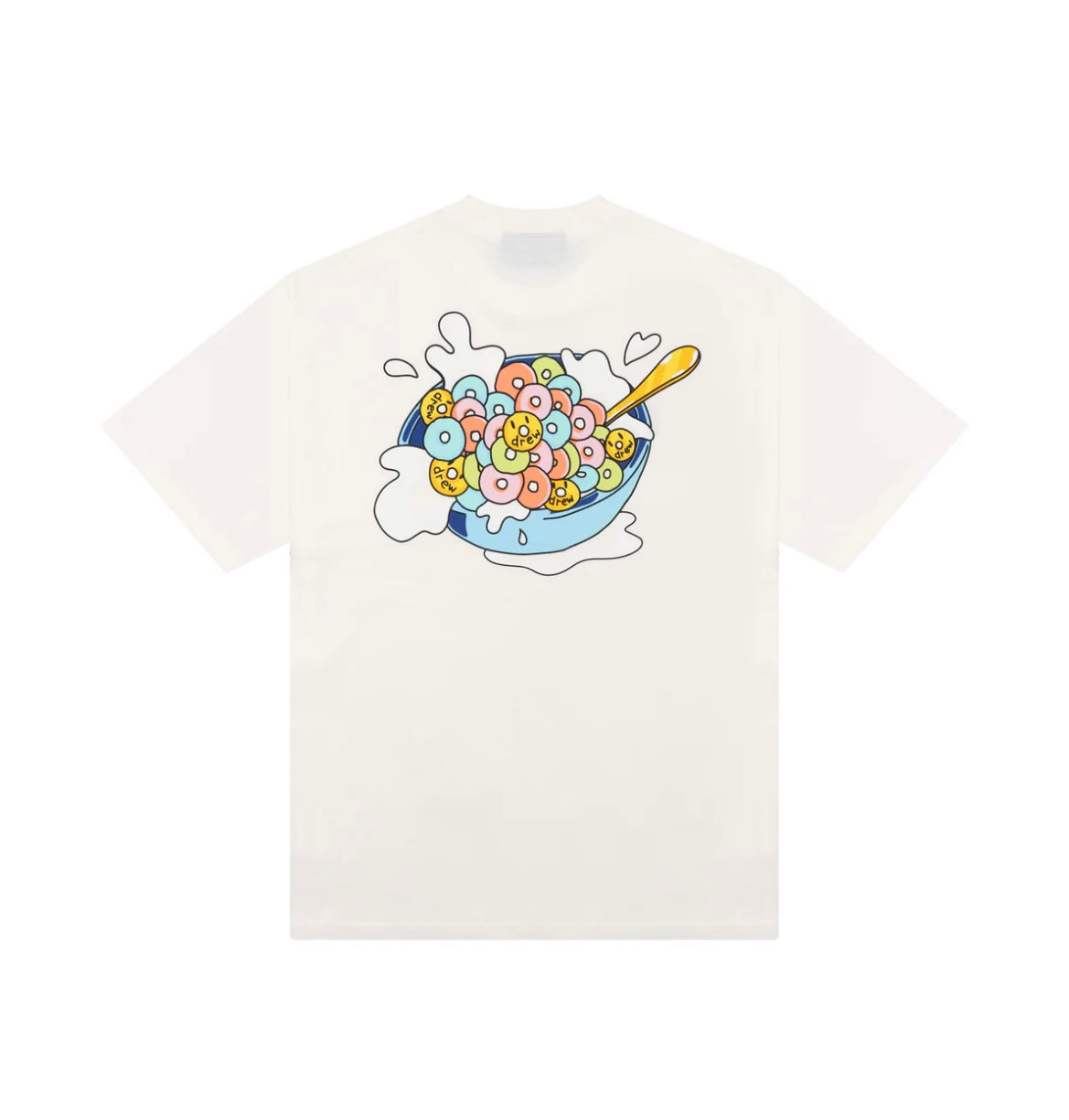 Drew Mmmmm Cereal Tee Off White